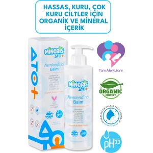 Ato+ Nemlendirici Balm 400ML Vegan Sertifikalı Organik Içerikli