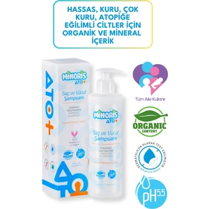 Ato+ Saç ve Vücut Şampuanı 400ML