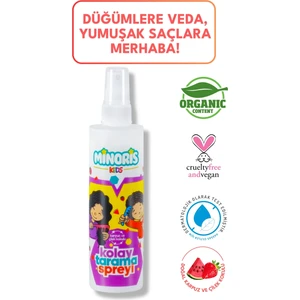 Kids Organik Kolay Tarama Saç Spreyi 200ml