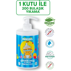 Baby Organik Antialerjik Biberon Emzik Temizleyici 500ml
