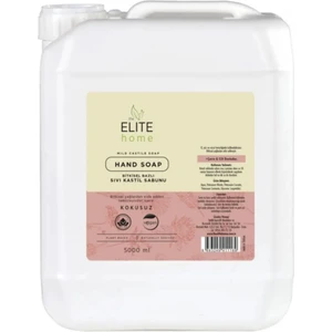 The Elite Home Bitkisel Bazlı ve Vegan Sertifikalı Sıvı El Sabunu 5 kg ,kokusuz