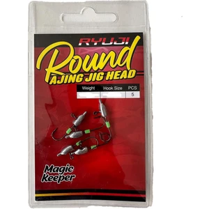 Round Ajing Jig Head No:4 5 Adet