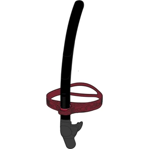 Frontal Şnorkel - Siyah/kırmızı - M/l Boy