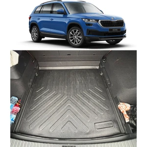 Skoda Kodiaq 2024 Sonrası 3D Bagaj Havuzu Alt Kademe