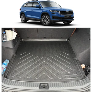 Skoda Kodiaq 2024 Sonrası 3D Bagaj Havuzu Üst Kademe