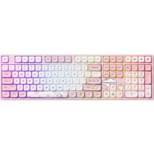 Pompompurin 5108B Plus Rgb Kablosuz Hotswap Mekanik Pembe Gaming Klavye