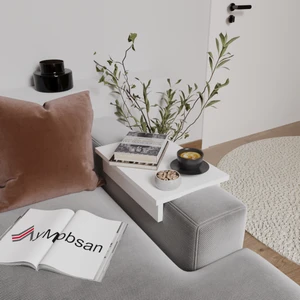 Boston Kol Üstü Sehpa, Koltuk Yanı Sehpa, Ayarlanabilir Tepsi, Dekoratif  Koltuk Sehpası 29  cm