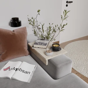 Boston Kol Üstü Ayarlanabilir Tepsi Dekoratif  Koltuk Yanı Sehpası 29 cm