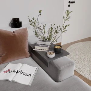 Boston Kol Üstü Sehpa, Koltuk Yanı Sehpa, Ayarlanabilir Tepsi, Dekoratif  Koltuk Sehpası 29  cm