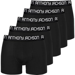 Anthony Jackson Likralı 5'li Kutu Premium Erkek Modal Boxer Victor