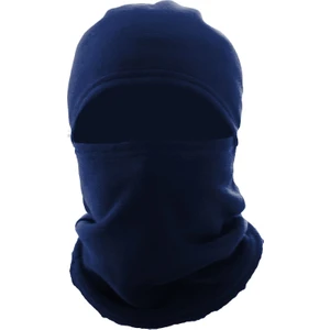 Açık Lacivert Polar Kar Maskesi Termal Kışlık Şapka Bere Boyunluk Motorcu Kask Bere Unisex Balaclava