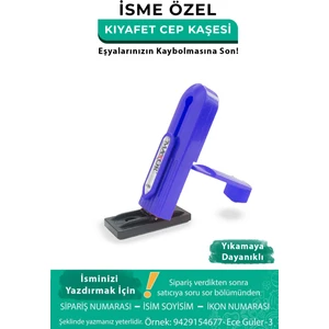 Mavi Cep Kaşesi, Elbise İsim Ve Kıyafet Kaşesi, Defter Kitap Kaşesi, Anaokulu Kreş Etiket, Öğrenci Kaşesi Mavi