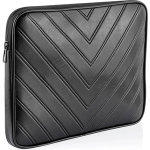 NS Reliable Notebook Laptop Macbook Çantası Suni Deri 13"-13.6" Inç - 800-DÜZ Siyah