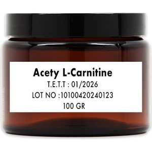 Acetyl L-Carnitine Saf Hammadde 100 gr