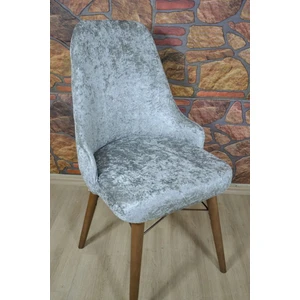 Kollu Sandalye Kılıfı Kadife Kumaş