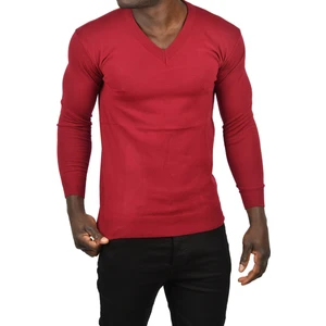 Slim Fit V Yaka Basic Triko Ince Kazak 2505494