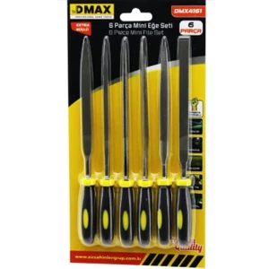 6 Parça Mini Eğe Seti Ekstra Güçlü