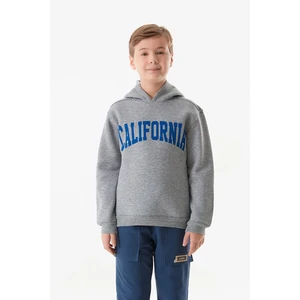 3 Iplik California Baskılı Kapüşonlu Erkek Çocuk Sweatshirt