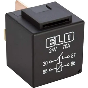 24V Röle 4 Uçlu 70 A (2 Uç Küçük / 2 Uç Büyük) (6.3 mm / 9.5 Mm)