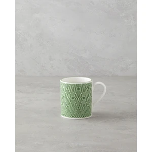 English Home Fedal Bone Porselen Kupa 290 ml Yeşil