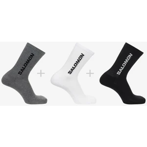 LC20862 Everyday Crew 3 Pack Çorap - Siyah Gri Beyaz