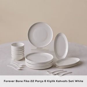 Forever Bone Fika 22 Parça 6 Kişilik Kahvaltı Seti