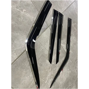 Citroen C-Elysee Kromlu Cam Rüzgarlığı 4lü WD102K