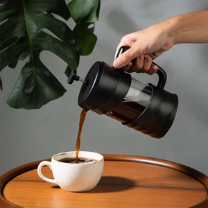 Violet 350 ml Borosilikat French Press