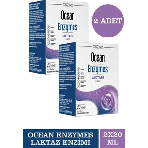Enzymes Lactase Damla 20 ml 2 Adet