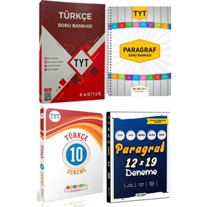 Kariyer Yayınları Türkçe Soru Bankası- Paragraf Soru Bankası - Deneme Seti