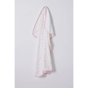 U.s. Polo Assn. Kız Bebek Beyaz Battaniye