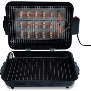 Tel Rezistanslı Elektrikli Emaye Izgara Mangal Barbekü Büyük Boy