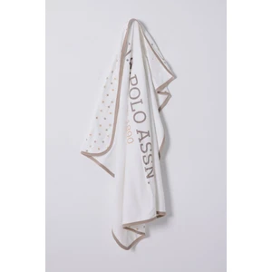 U.s. Polo Assn. Erkek Bebek Beyaz Battaniye