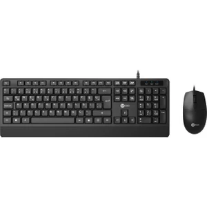 CM106 USB Kablolu Türkçe Q Klavye & Mouse Set Siyah