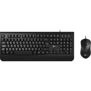 CM105 USB Kablolu Türkçe Q Klavye & Mouse Set Siyah