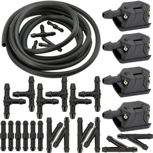 Araç Ön Camı Su Nozulu Ön Cam Yıkama Silecek Su Nozulu Temizleme Kiti Kamyon İle Uyumlu Xf 105 95 Xf105 Xf95 95Xf (Yurt Dışından)