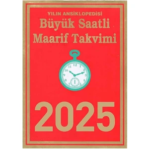 Saatli Maarif Takvim 2025 Büyük