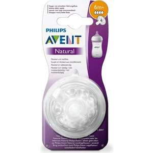 Philips Avent Natural Biberon Emziği +6 Ay 2li