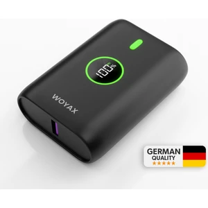 Powerbank Hızlı 10000mAh 22.5W Taşınabilir Şarj Cihazı - Siyah