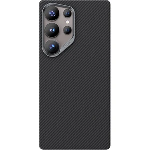 Galaxy S25 Ultra Kılıf Benks Magsafe Şarj Özellikli Magnetik Armorair 600D Kevlar Fiber Kapak Siyah