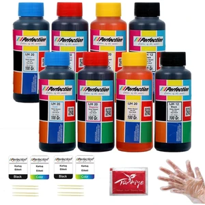 Canon Uyumlu GI-490 G1416 G2416 G3416 G4416 4 Renk Mürekkep Dolum Seti 8X100 Gr.