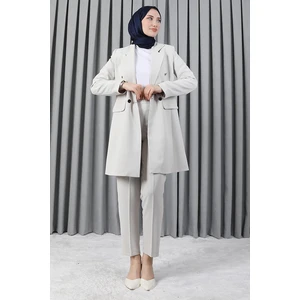 Giza Store Blazer Ceket Takım Vişne