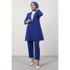 Giza Store Blazer Ceket Takım Vişne