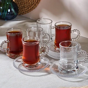 Perotti pearl 12 Parça 6 Kişilik Çay Bardağı Seti 180 ml