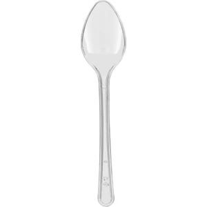 Ambalaj Pazarı Plastik Tatlı Kaşığı Şeffaf 14 cm - 100 Adet