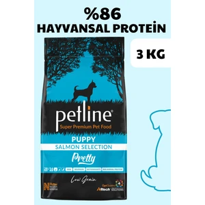 Pretty Salmon Selection Somonlu Düşük Tahıllı Yavru Köpek Maması 3 kg