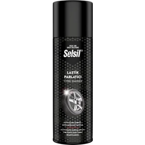Go İthalat Selsil Oto - Araç Lastik Parlatıcı - Temizleyici Sprey 500ML (4886)