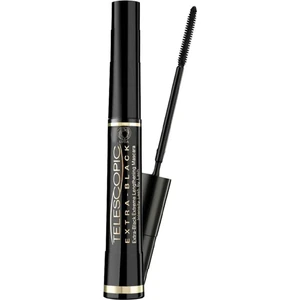 Telescopic Carbon Extra Black Maskara - Uzun ve Belirgin Kirpikler için Esnek Tarak Fırçası, Karbon Siyah, 10 ml