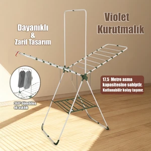 Doğrular Perilla 17042 Çamaşır Kurutmalığı Kurutma Askısı Metal Kurutmalık
