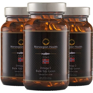 Norwegian Health Omega-3 60 Kapsül 1000 mg x 3 Adet